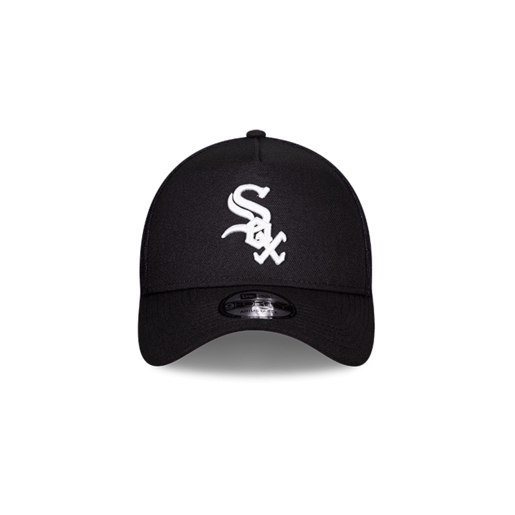 NEW ERA 9FORTY MLB CHICAGO WHITE SOX AF GORRA CAMIONERA AJUSTABLE NEGRA