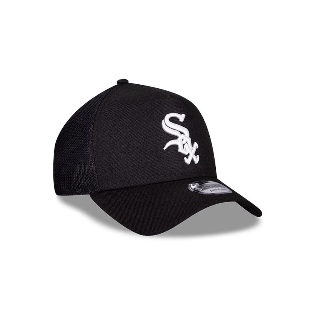 NEW ERA 9FORTY MLB CHICAGO WHITE SOX AF GORRA CAMIONERA AJUSTABLE NEGRA