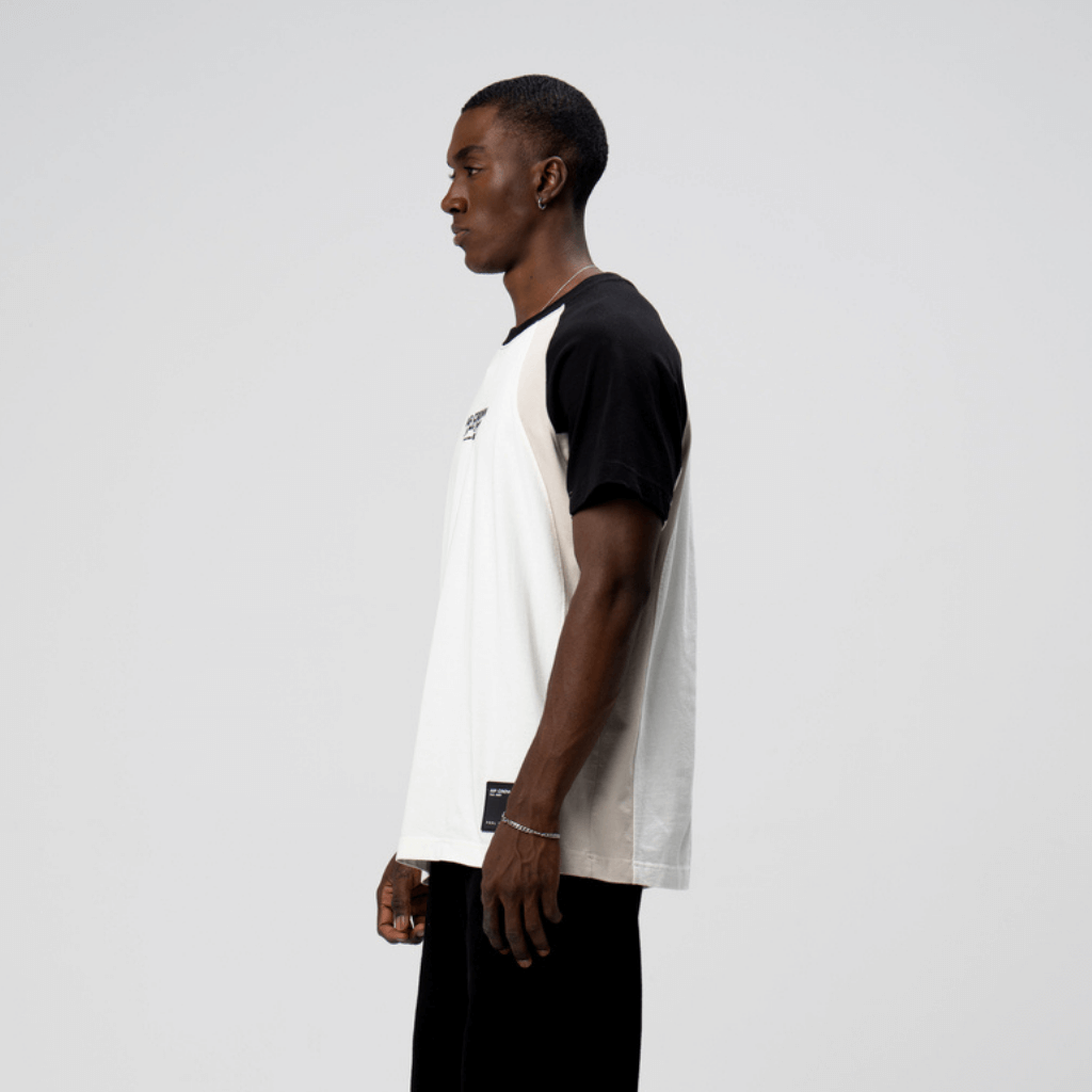 AP CROWN GODS LANGUAGE GENESIS CAMISETA OVERSIZE MARFIL
