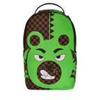 MORRAL SPRAYCOLOMBIA GREEN MONEY BEAR SPLIT BACKPACK VERDE