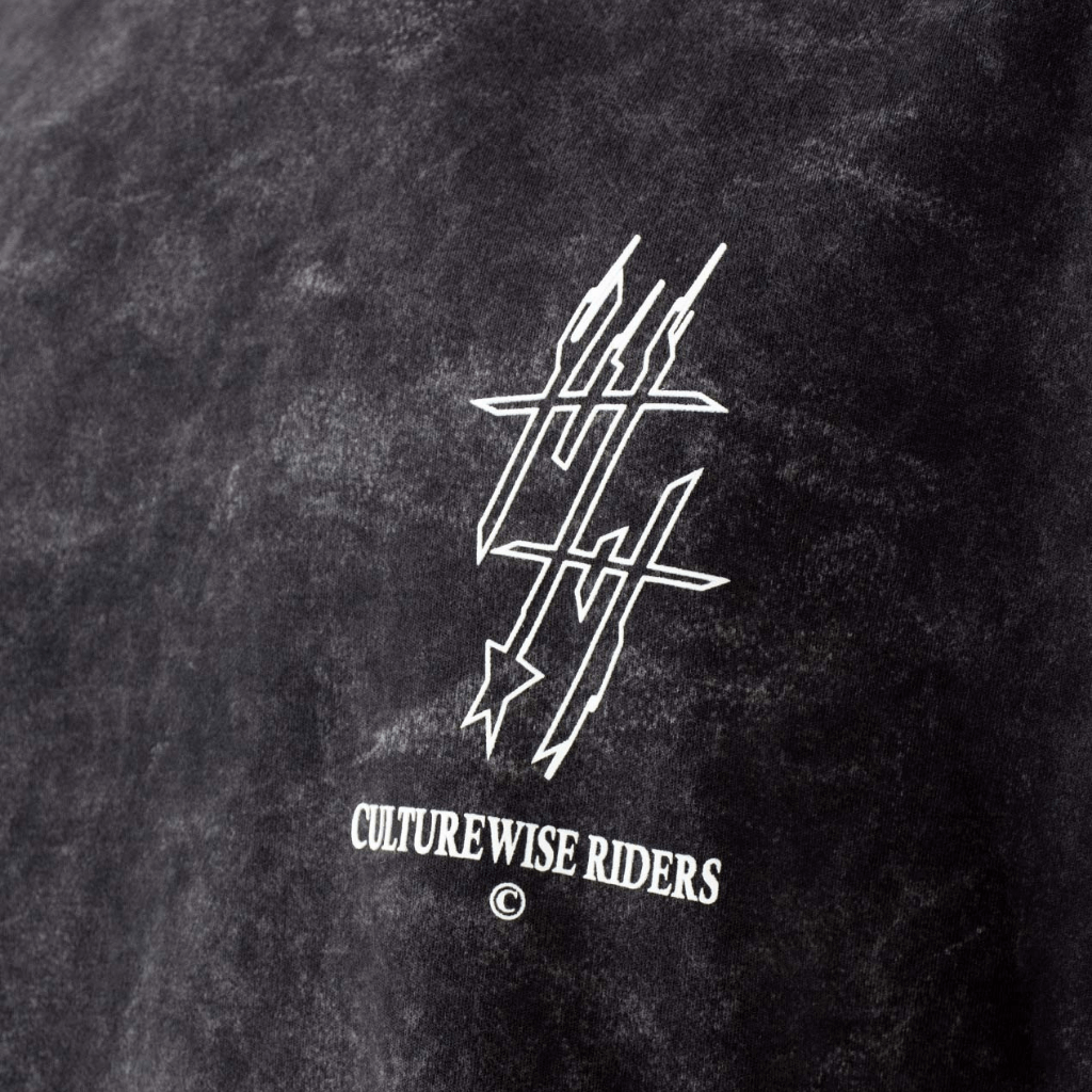 CULTUREWISE TWO STROKE SAINTS CAMISETA OVERSIZED MOTOXX GRIS