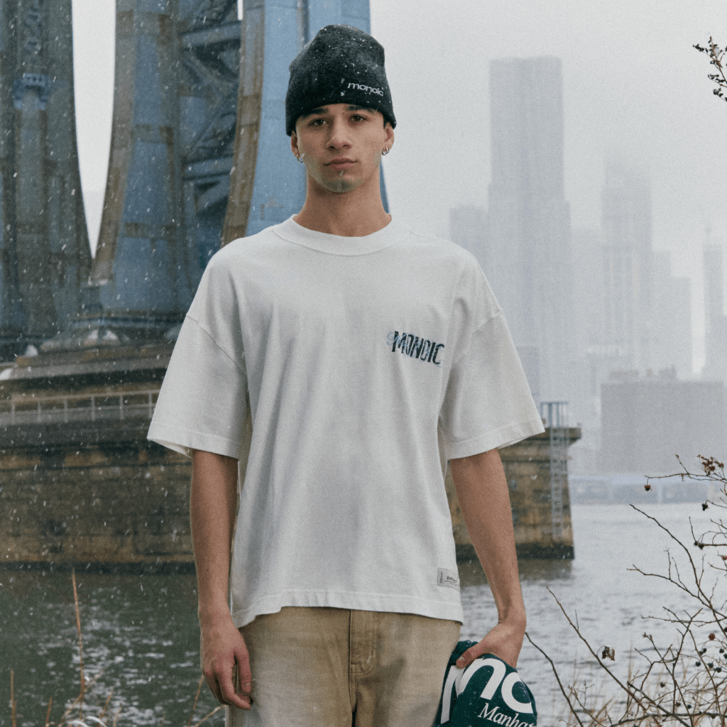 MONOIC NYC CAMISETA FREEDOM BLANCO HUESO