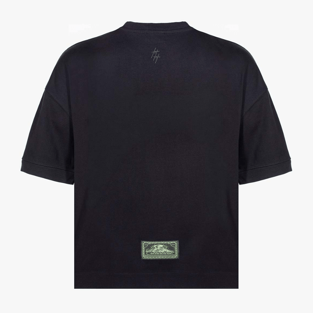 CULTURE WISE PASS THE LOVE CAMISETA OVERSIZED BASICA 420 NEGRA