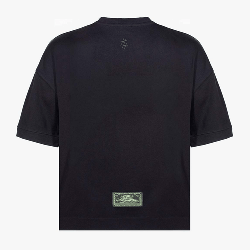 CULTURE WISE PASS THE LOVE CAMISETA OVERSIZED BASICA 420 NEGRA