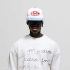 MONOIC TUTTO BENE 2 GORRA AJUSTABLE MILANO CREMA Y DENIM