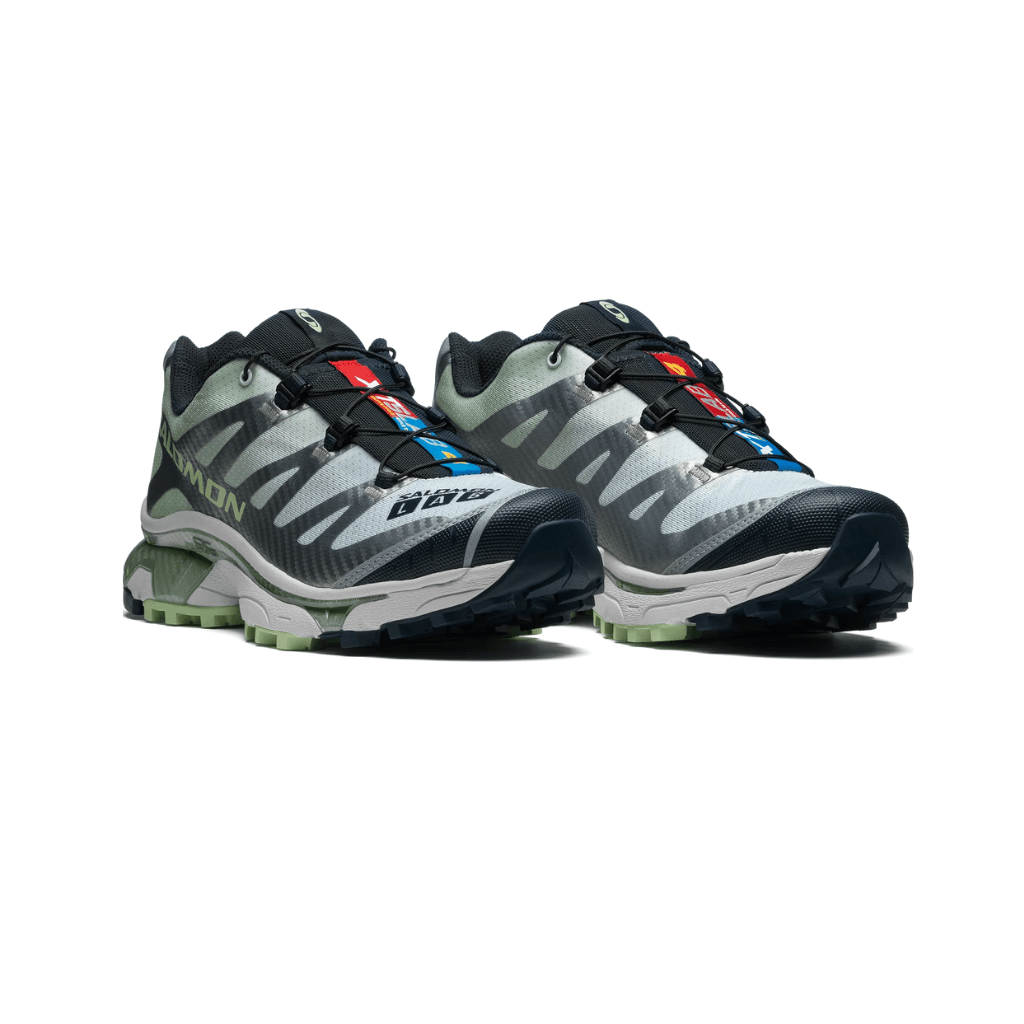 TENIS SALOMON XT-4 "CARBON" GRIS / VERDE