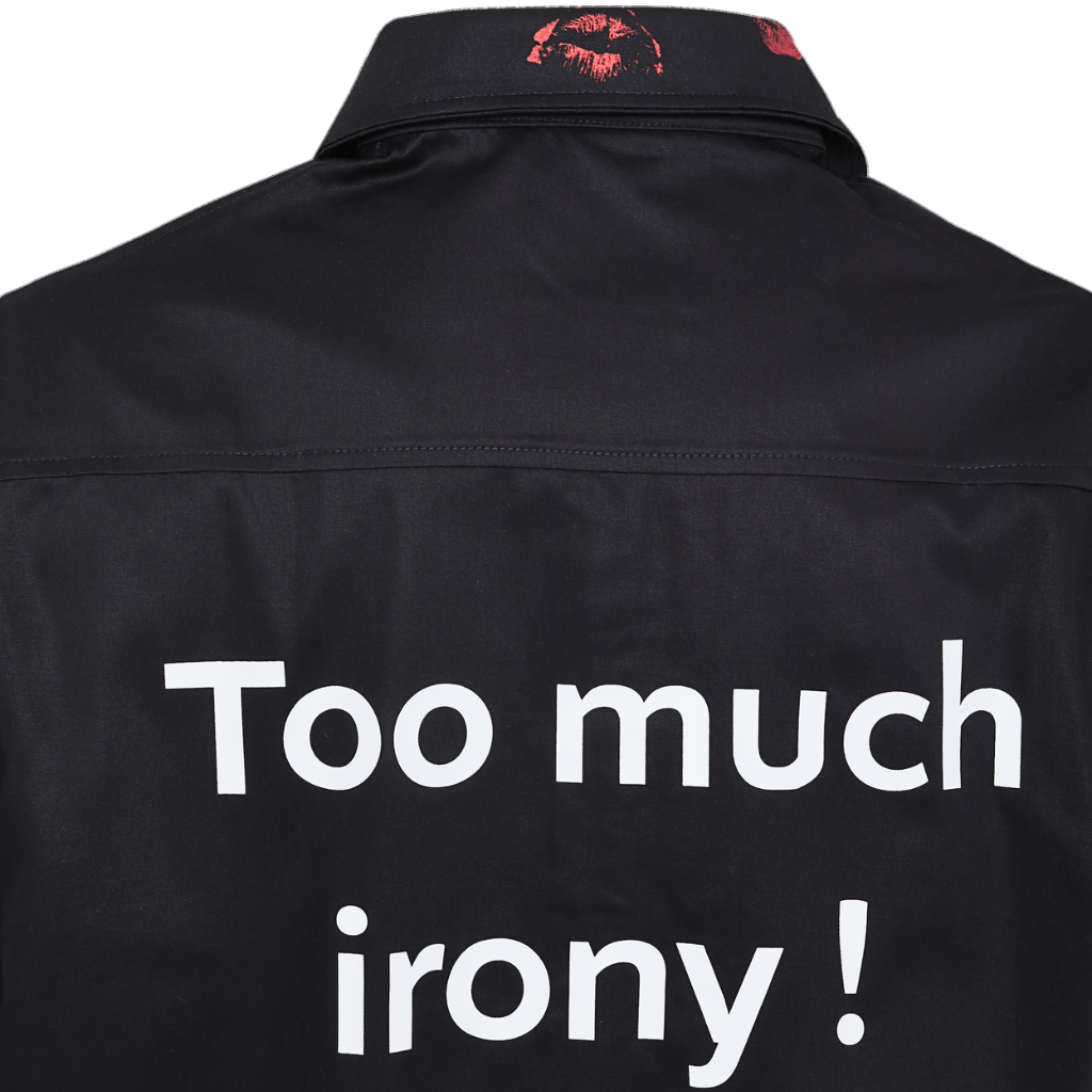 SINNERS SEXUAL FANTASIES II TOO MUCH IRONY CAMISERO NEGRO