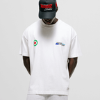 MONOIC TUTTO BENE I CAMISETA OVERSIZED VESPA BLANCO HUESO