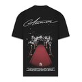AURUM STARS II RED CARPET CAMISETA OVERSIZED NEGROS