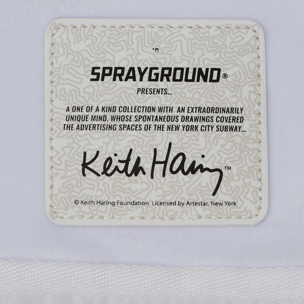 MORRAL SPRAYGROUND KEITH HARING WHASSUP ALIEN DLX BACKPACK