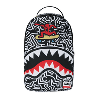 MORRAL SPRAYGROUND KEITH HARRING SKATER GUY PRINT DLXSV BACKPACK