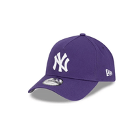NEW ERA 9FORTY A FRAME MLB NEW YORK YANKEES  GORRA AJUSTABLE MORADA