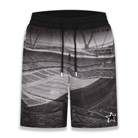 AURUM STARS I WEMBLEY SHORT LOOSE FIT NEGRO