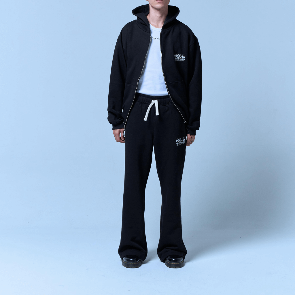 SINNERS POLIZIA SUDADERA NEGRA
