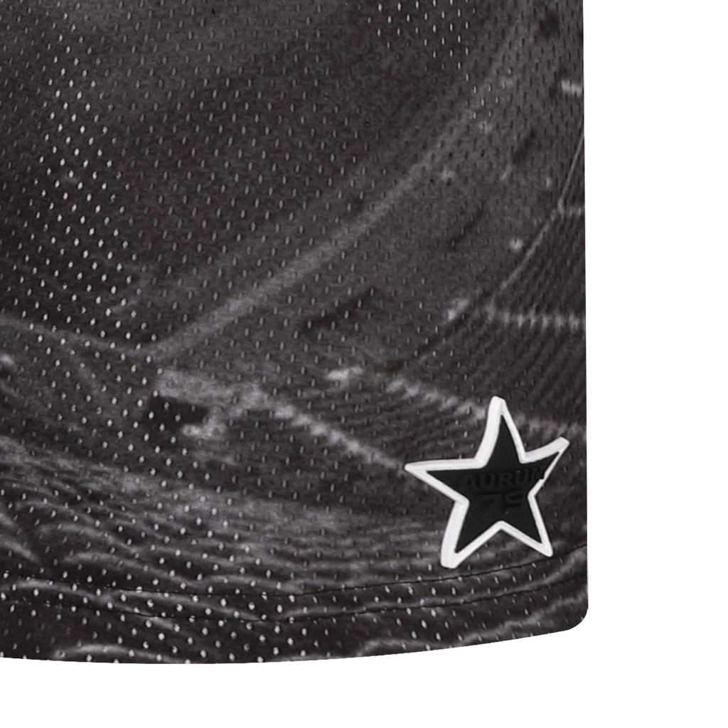 AURUM STARS I WEMBLEY SHORT LOOSE FIT NEGRO