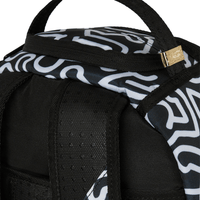MORRAL SPRAYGROUND KEITH HARRING SKATER GUY PRINT DLXSV BACKPACK