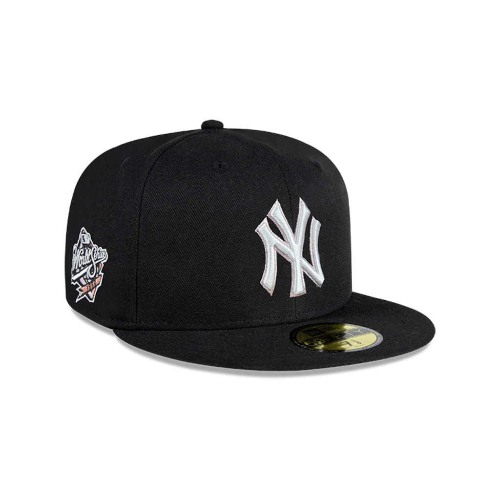 NEW ERA 59FIFTY MLB NEW YORK YANKEES PINK PACK COLLECTION GORRA CERRADA NEGRA