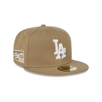 NEW ERA 59FIFTY MLB LOS ANGELES DODGERS PINK PACK COLLECTION GORRA CERRADA BEIGE