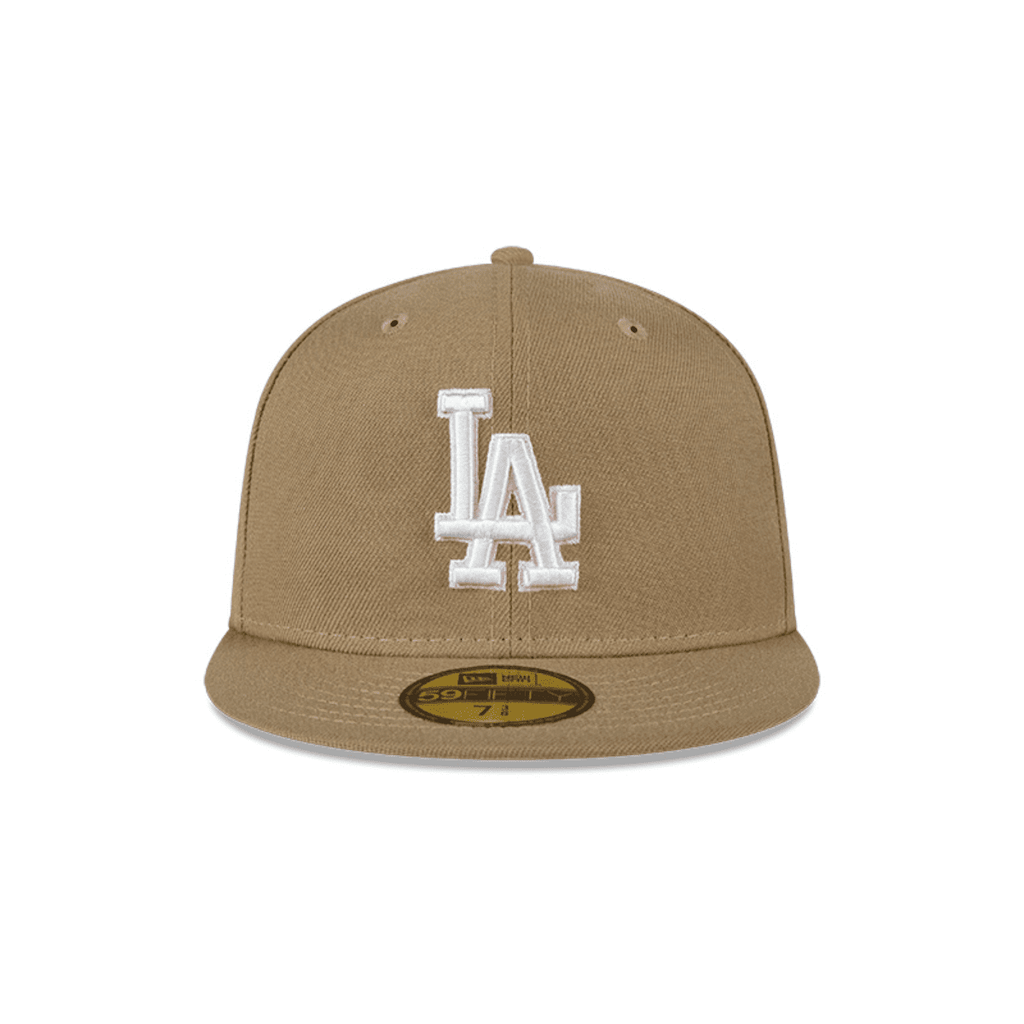 NEW ERA 59FIFTY MLB LOS ANGELES DODGERS PINK PACK COLLECTION GORRA CERRADA BEIGE