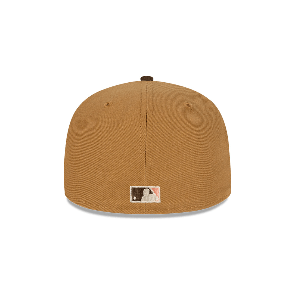 NEW ERA 59FIFTY MLB LOS ANGELES DODGERS DOUGHNUT PIN GORRA CERRADA BEIGE