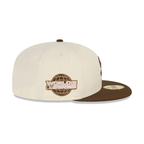 NEW ERA 59FIFTY MLB CHICAGO WHITE SOX DOUGHNUT PIN GORRA CERRADA BEIGE / CAFE