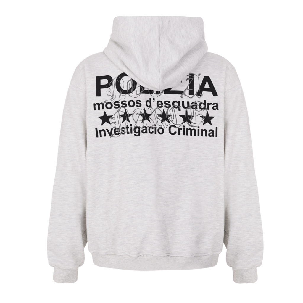 SINNERS POLIZIA GRAY BUZO GRIS