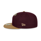 NEW ERA 59FIFTY MLB BOSTON RED SOX BEERPACK PIN GORRA CERRADA VINOTINTO
