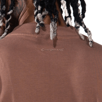 CREEP BRAND CAMISETA OVERSIZE BASICS CHROME V2 CAFE