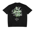 TRUE 420 SELF GROWTH CAMISETA OVERSIZE NEGRA