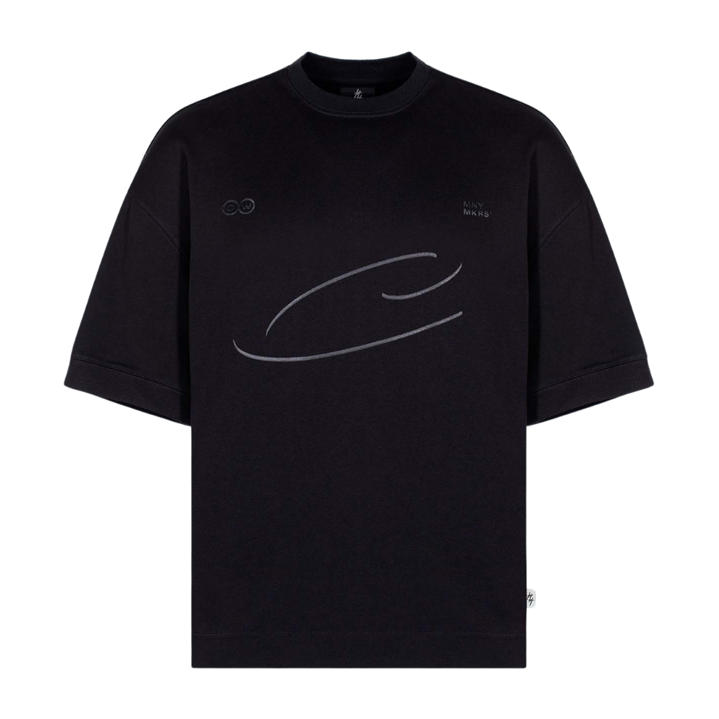 CULTUREWISE MNY COREWISE C CAMISETA OVERSIZE NEGRO