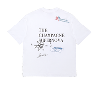 SINNERS FW25 CHAMPAGNE CAMISETA OVERSIZE BLANCA