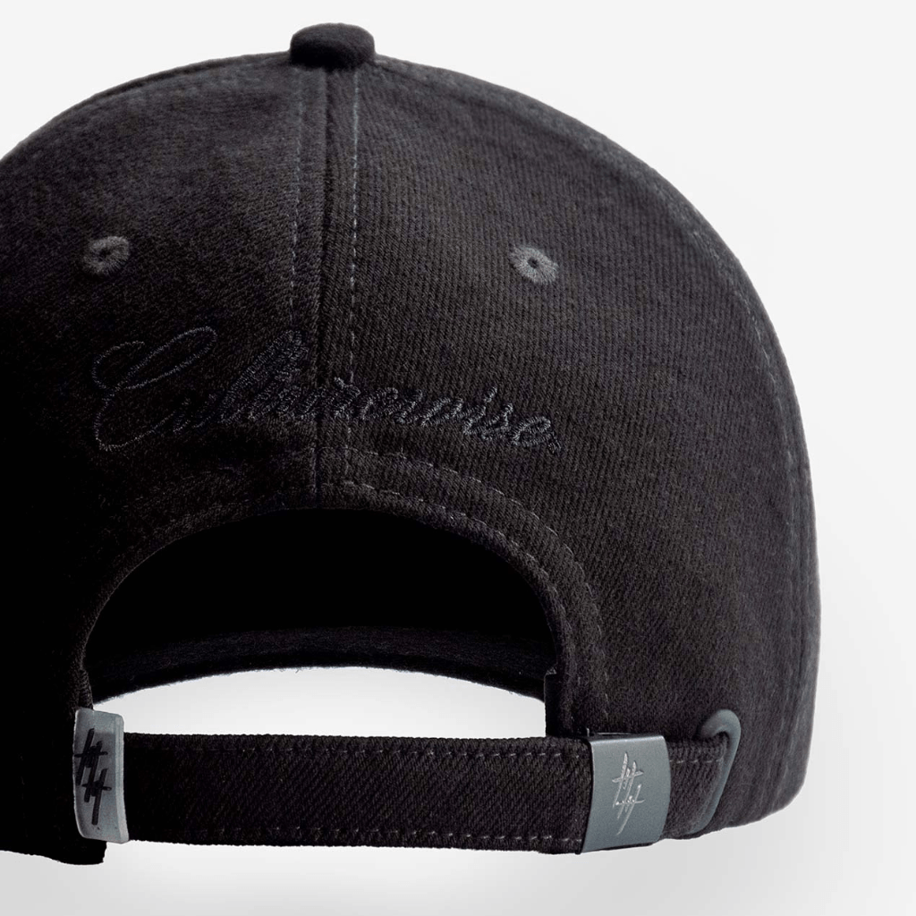 CULTUREWISE TWO STROKE SAINTS GORRA AJUSTABLE BASICA NEGRA