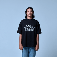 SINNERS NOT A NARCO STAR CAMISETA OVERSIZED NEGRA