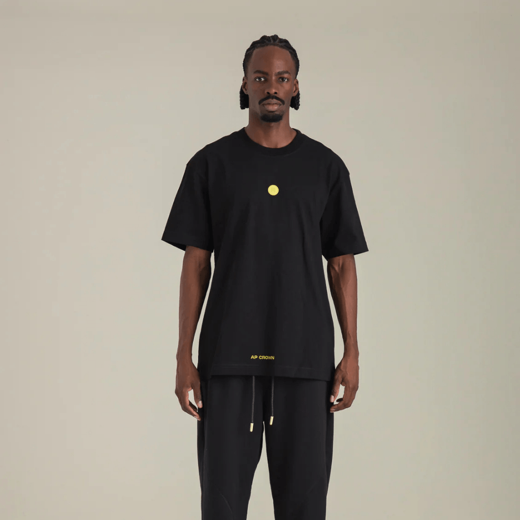 AP CROWN SIGNAL CAMISETA ASHEN BLACK REGULAR NEGRO