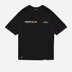SON OF SON DALLAS TEXAS PRECISION DIVISION CAMISETA OVERSIZED NEGRA