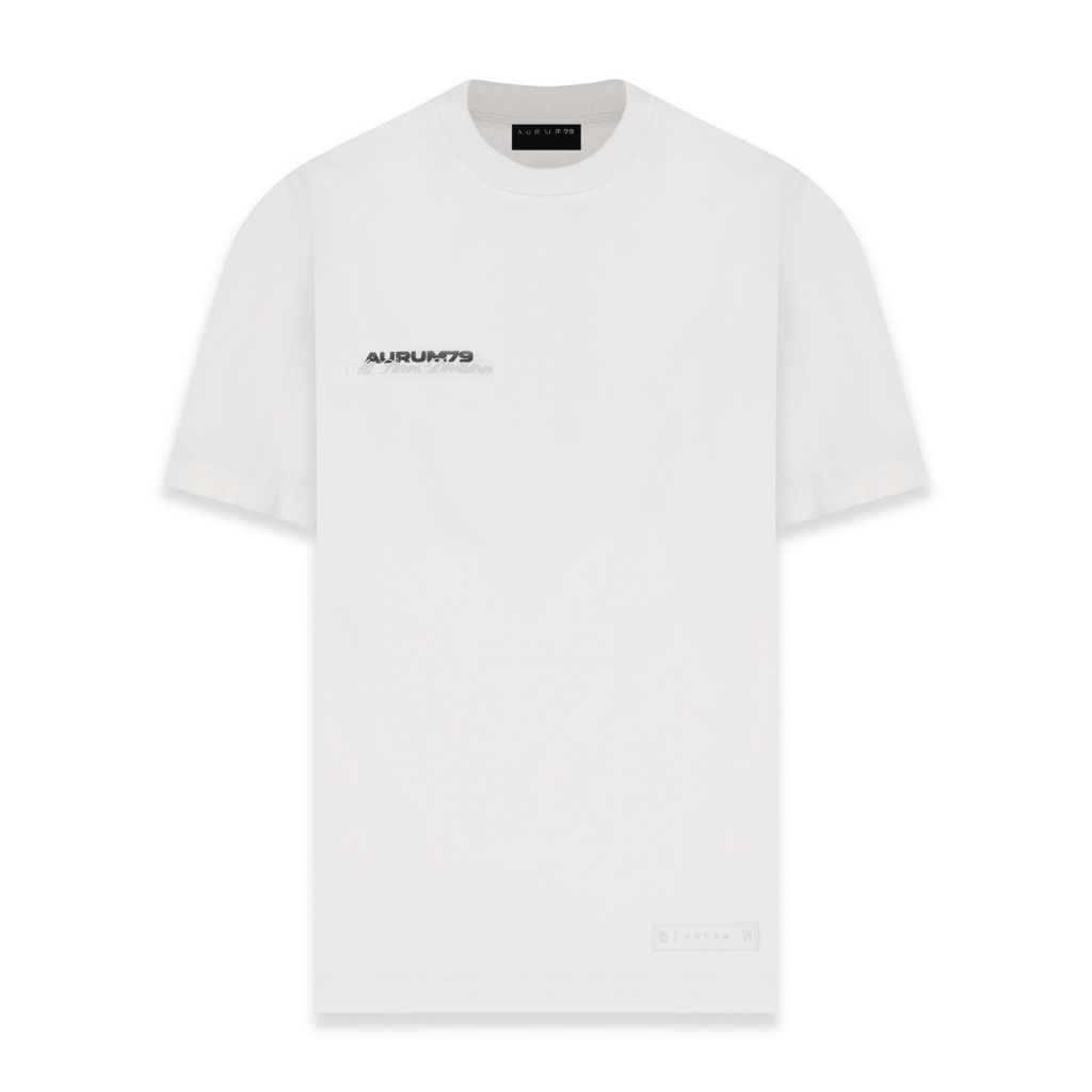 AURUM STARS I WHITE A79U CAMISETA OVERSIZE BLANCA