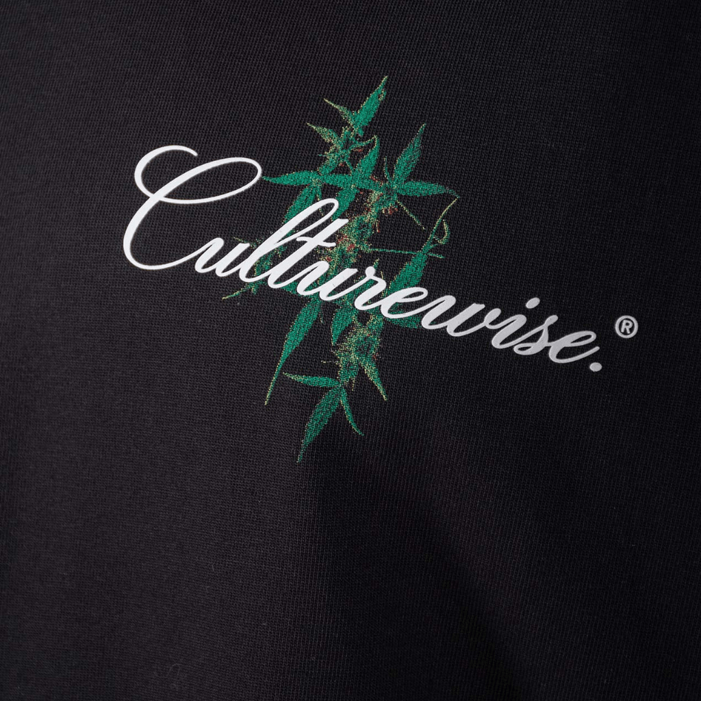 CULTURE WISE PASS THE LOVE CAMISETA OVERSIZED BASICA 420 NEGRA