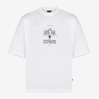 CULTUREWISE TWO STROKE SAINTS CAMISETA OVERSIZED SAINTS BLANCA