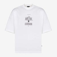 CULTUREWISE TWO STROKE SAINTS CAMISETA OVERSIZED SAINTS BLANCA