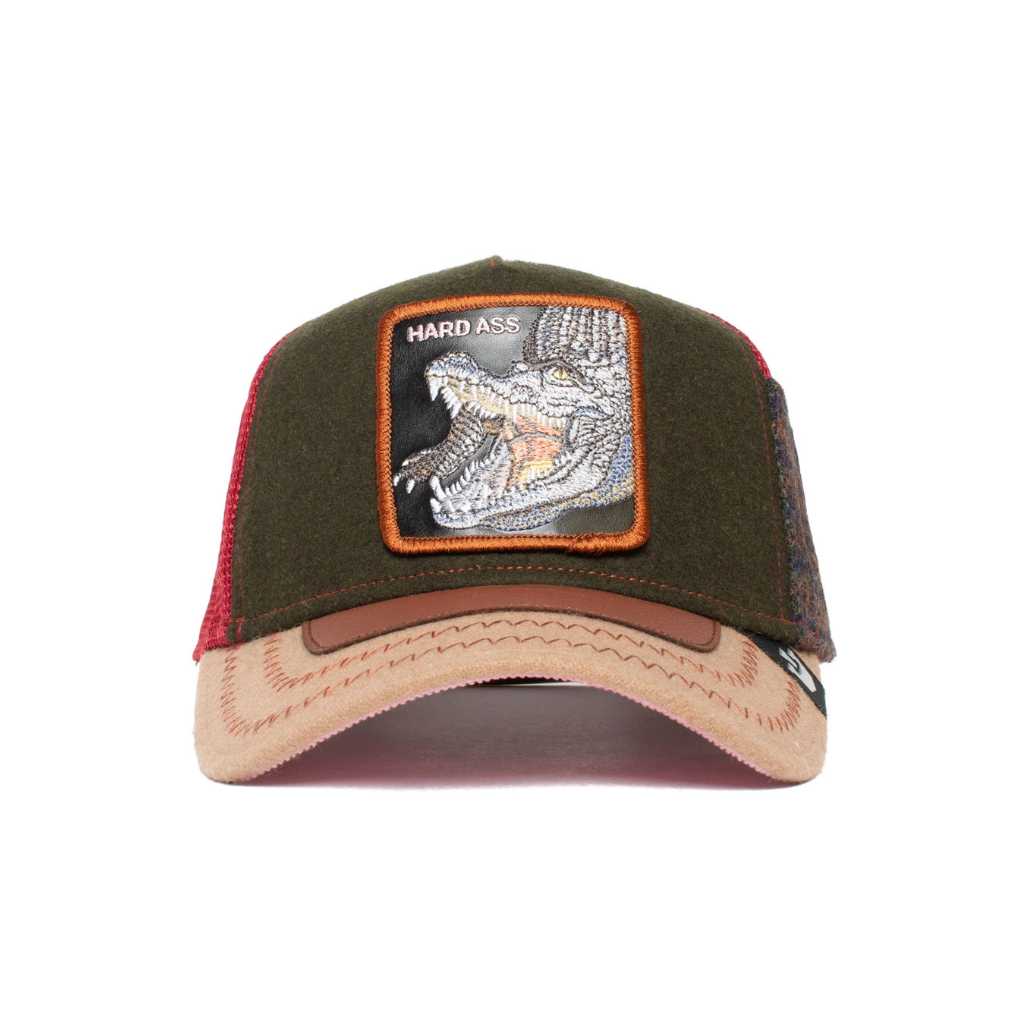 GOORIN BROS COCODRILO 'TRUNCHBULL' GORRA CAMIONERA AJUSTABLE VERDE
