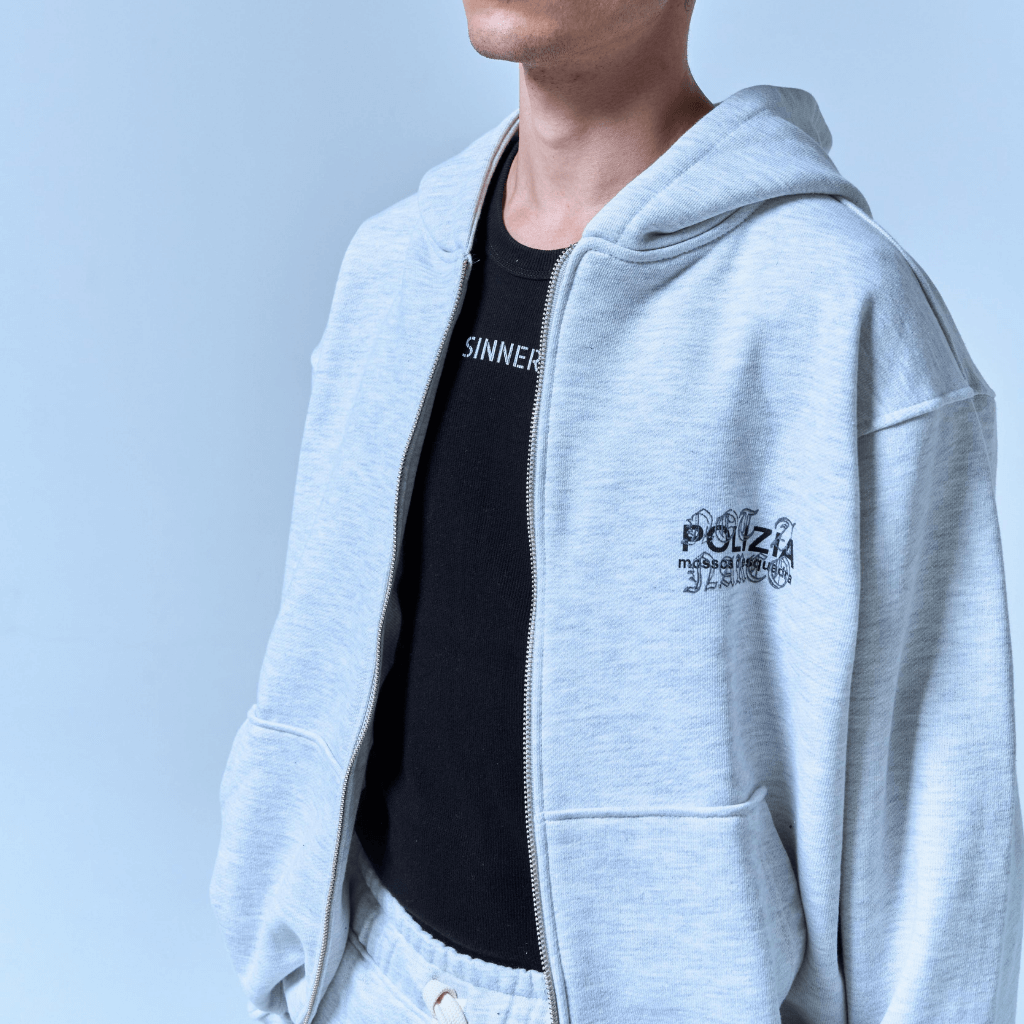 SINNERS POLIZIA GRAY BUZO GRIS