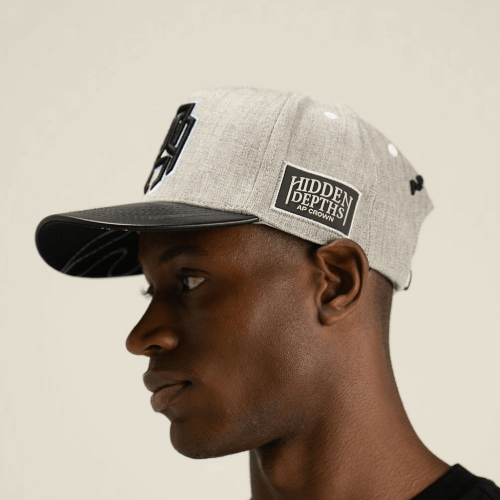 AP CROWN HIDDEN DEPTHS INFINETE GORRA REGULAR FIT GRIS
