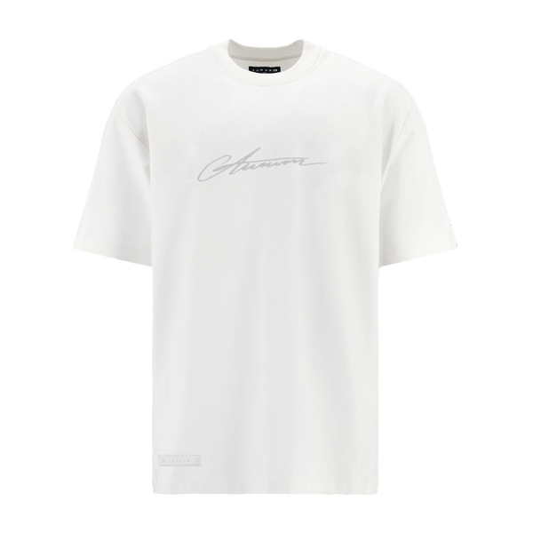 AURUM METROPOLIS III AURUM SIGNATURE CAMISETA SEMI OVERSIZED BLANCA