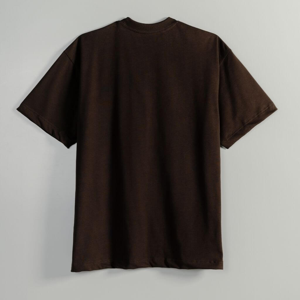 AP CROWN FIAT LUX CRUX BROWN CAMISETA OVERSIZE CAFE