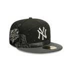 NEW ERA 59FIFTY MLB NEW YORK YANKEES PLANETARY GORRA CERRADA NEGRA
