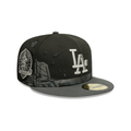 NEW ERA 59FIFTY MLB LA DODGERS PLANETARY GORRA CERRADA NEGRA