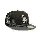 NEW ERA 59FIFTY MLB LA DODGERS PLANETARY GORRA CERRADA NEGRA