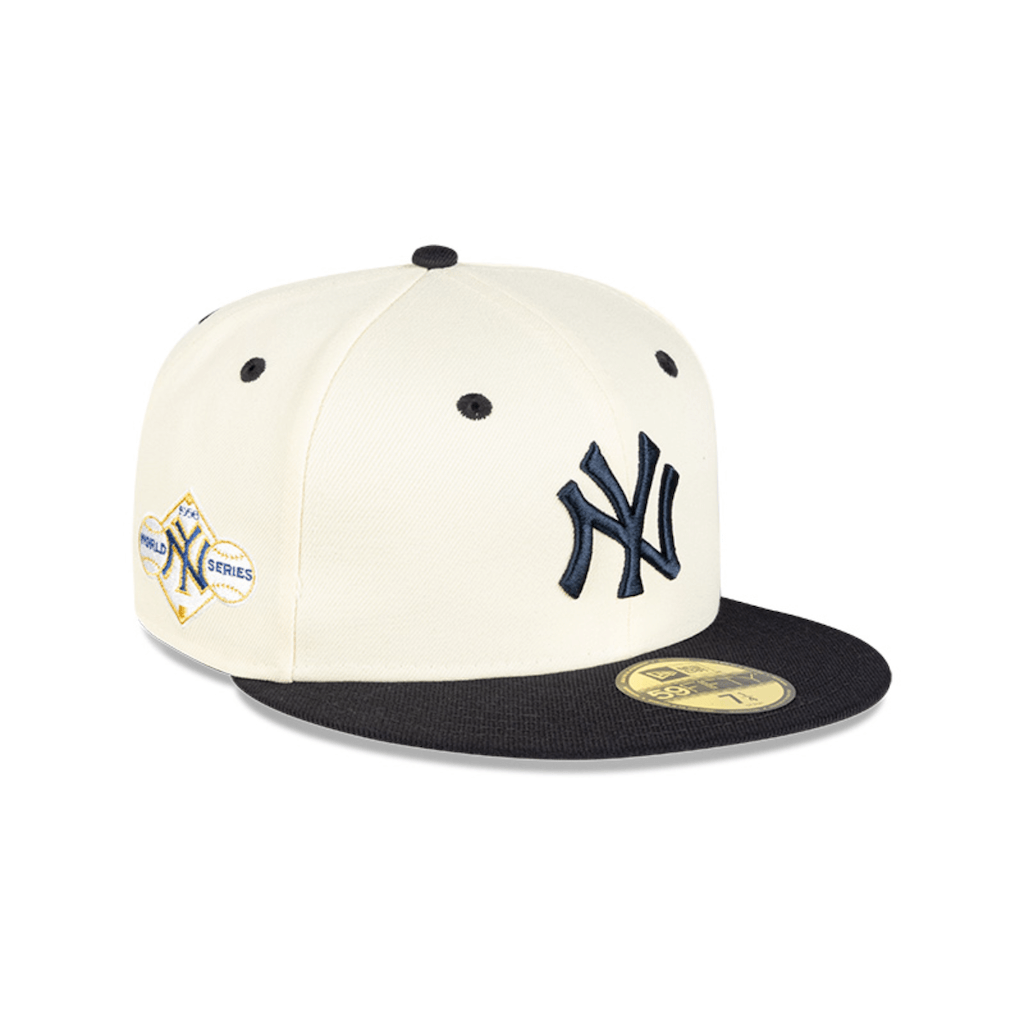 NEW ERA 59FIFTY MLB NEW YORK YANKEES WOOL VISOR COLLECTION GORRA CERRADA NEGRA