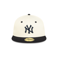 NEW ERA 59FIFTY MLB NEW YORK YANKEES WOOL VISOR COLLECTION GORRA CERRADA NEGRA