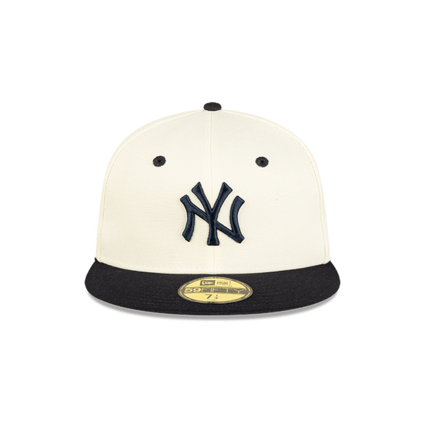 NEW ERA 59FIFTY MLB NEW YORK YANKEES WOOL VISOR COLLECTION GORRA CERRADA NEGRA